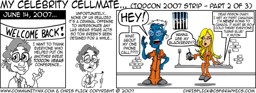 CMX Suite: My Celebrity Cellmate